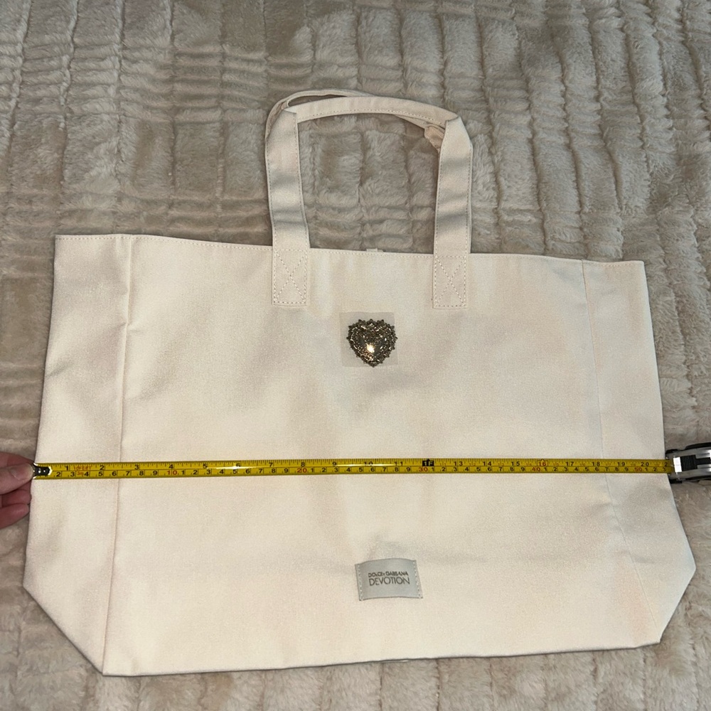 NEW - Dolce&Gabbana Devotion Canvas Tote bag - Picture 6 of 8